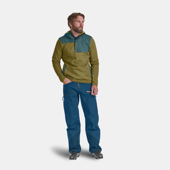 ORTOVOX FLEECE PLUS ANORAK M Hoodies ORTOVOX
